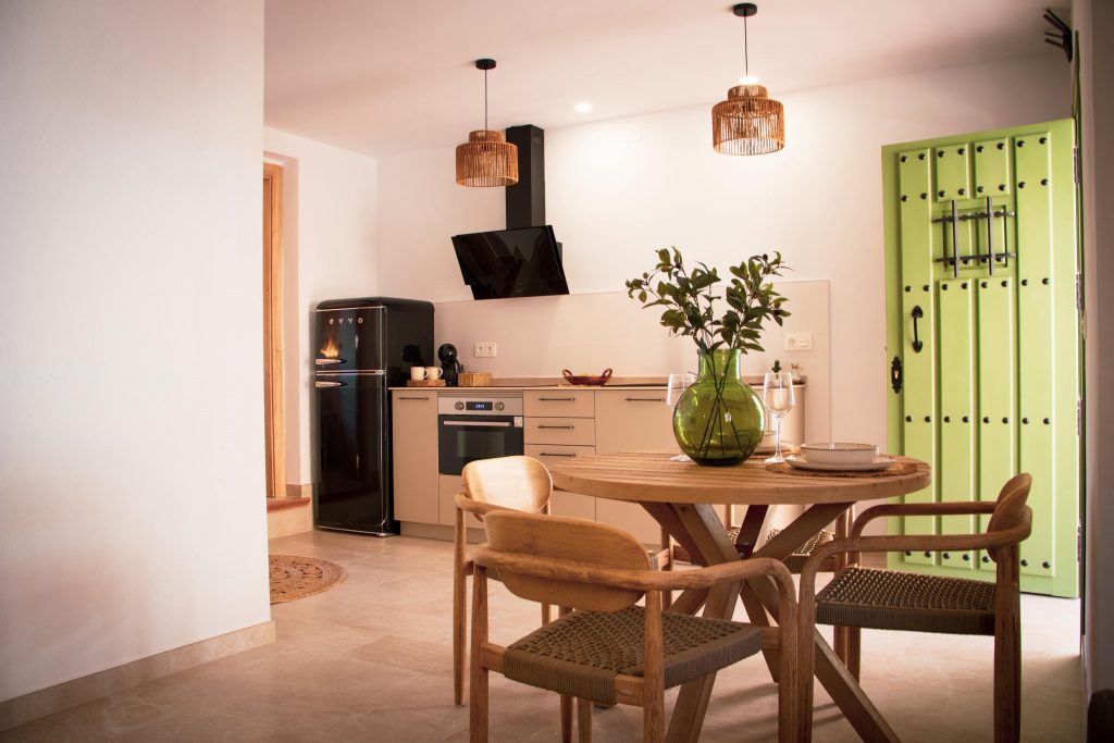 Salon cocina casa 1, casa el charcon