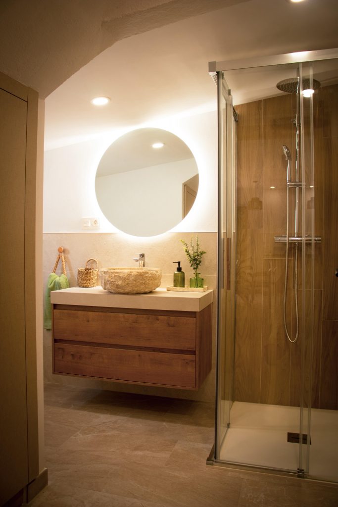 Baño casa 1, casa el charcon
